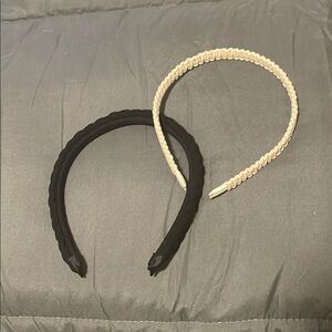 Black and Cream Hair Accessories Set